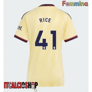 Arsenal Declan Rice #41 Terza Maglia Femmina 2026-27 Manica Corta